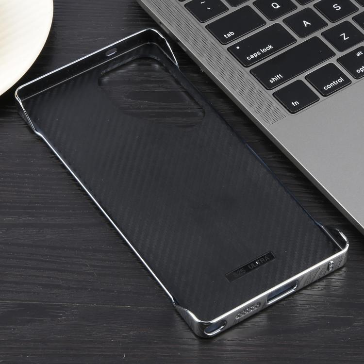 For Samsung Galaxy S23 Ultra 5G Electroplating Frameless Frosted Anti-Glare PC MagSafe Phone Case