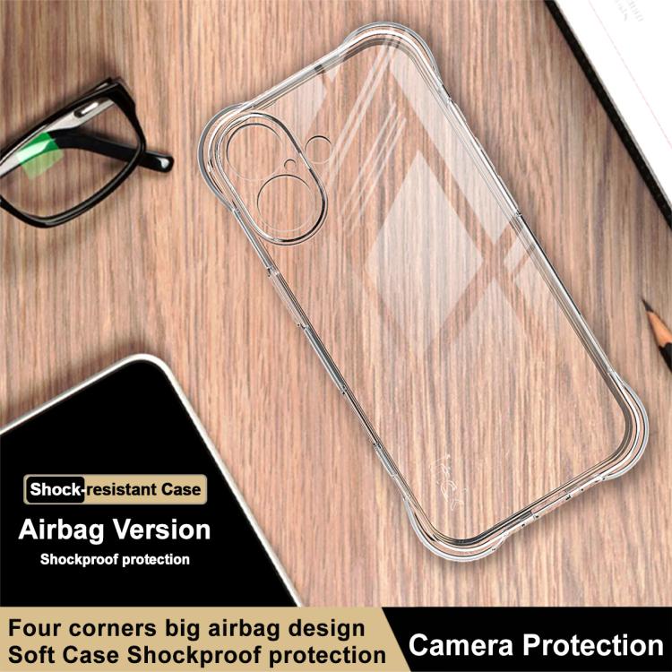 For iPhone 17 imak Shockproof Airbag TPU Phone Case