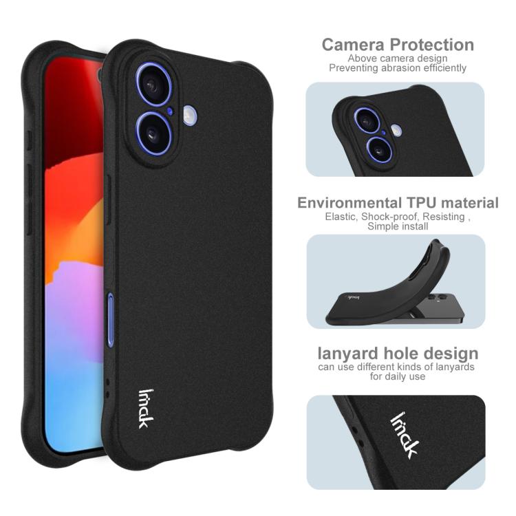 For iPhone 17 imak Shockproof Airbag TPU Phone Case