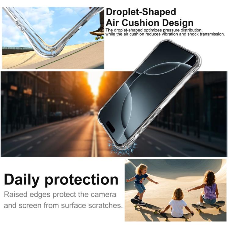 For iPhone 17 Pro imak Shockproof Airbag TPU Phone Case
