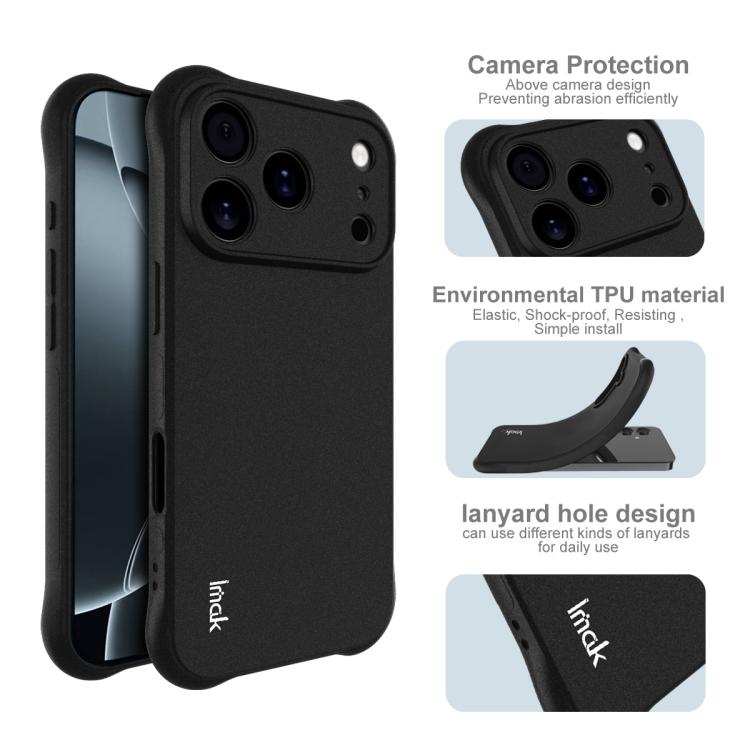 For iPhone 17 Pro imak Shockproof Airbag TPU Phone Case
