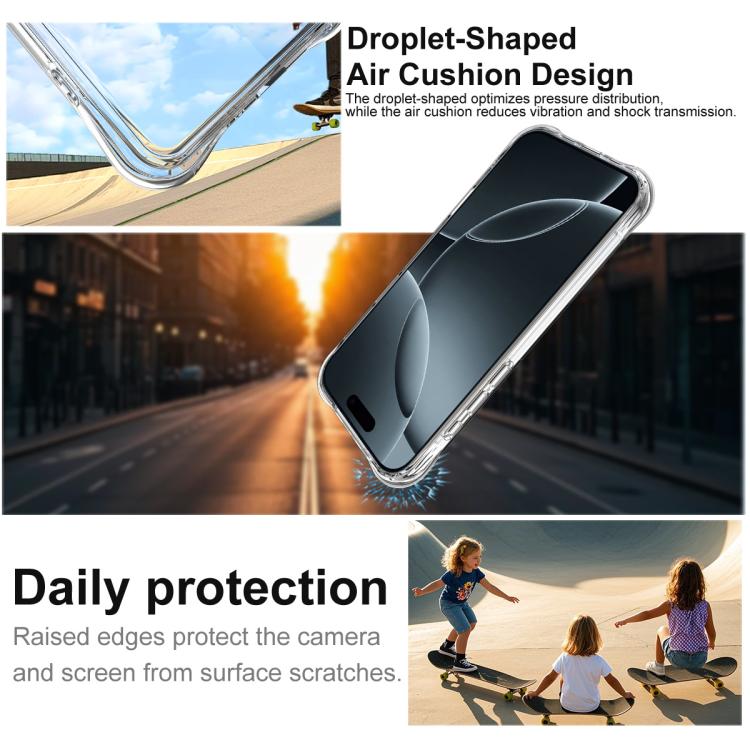 For iPhone 17 Pro Max imak Shockproof Airbag TPU Phone Case