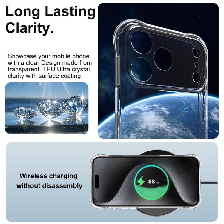For iPhone 17 Pro Max imak Shockproof Airbag TPU Phone Case