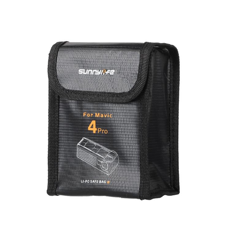For DJI Mavic 4 Pro Sunnylife Battery Explosion-proof Safe Bag Protective Li-Po Safe Bag