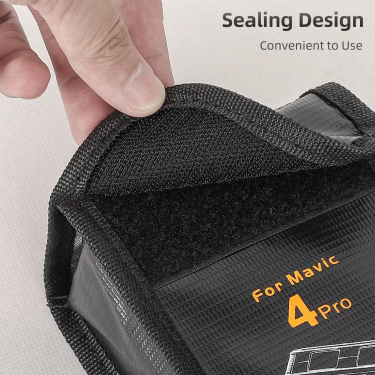 For DJI Mavic 4 Pro Sunnylife Battery Explosion-proof Safe Bag Protective Li-Po Safe Bag