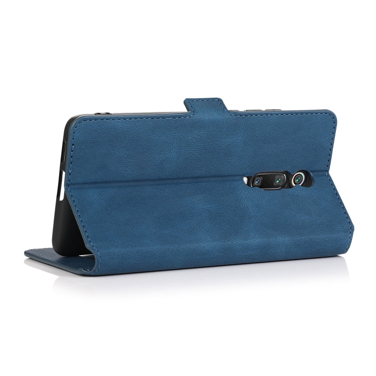 For Xiaomi Redmi K20 Pro Retro Magnetic Closing Clasp Horizontal Flip Leather Case with Holder & Card Slots & Photo Frame & Wallet
