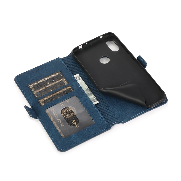 For Xiaomi Redmi Note 6 Retro Magnetic Closing Clasp Horizontal Flip Leather Case with Holder & Card Slots & Photo Frame & Wallet