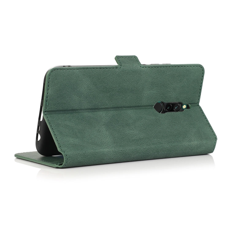For Xiaomi Redmi 8 Retro Magnetic Closing Clasp Horizontal Flip Leather Case with Holder & Card Slots & Photo Frame & Wallet