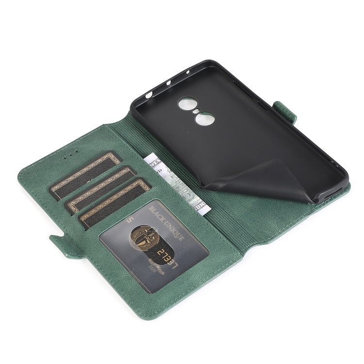 For Xiaomi Redmi Note 4X Retro Magnetic Closing Clasp Horizontal Flip Leather Case with Holder & Card Slots & Photo Frame & Wallet