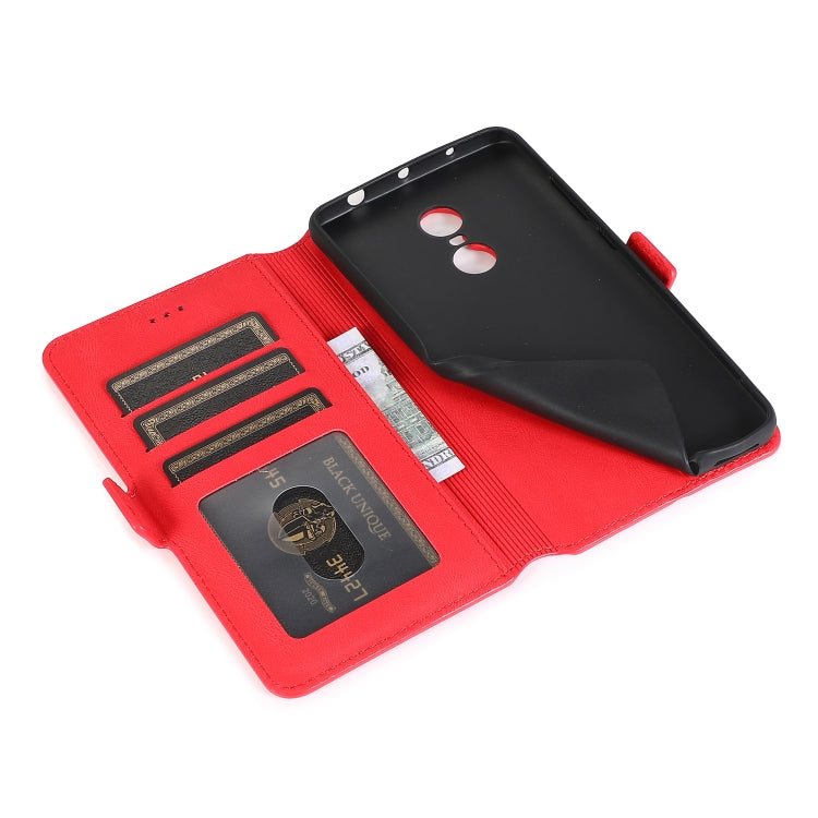 For Xiaomi Redmi Note 4X Retro Magnetic Closing Clasp Horizontal Flip Leather Case with Holder & Card Slots & Photo Frame & Wallet