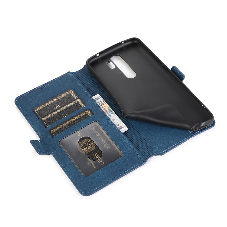 For Xiaomi Redmi Note 8 Pro Retro Magnetic Closing Clasp Horizontal Flip Leather Case with Holder & Card Slots & Photo Frame & Wallet