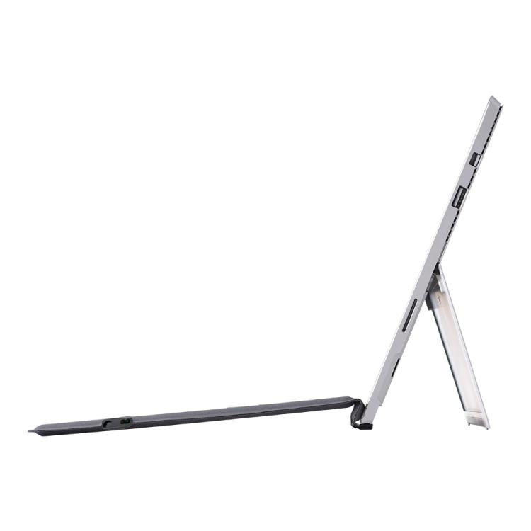 For Microsoft Surface Pro 7+ / 7 / 6 1109-A Ultra-thin Detachable Bluetooth Keyboard Leather Tablet Case with Touchpad - Black