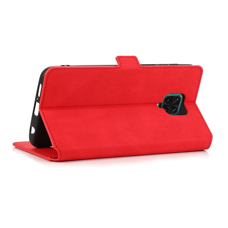 For Xiaomi Redmi Note 9 Pro Retro Magnetic Closing Clasp Horizontal Flip Leather Case with Holder & Card Slots & Photo Frame & Wallet