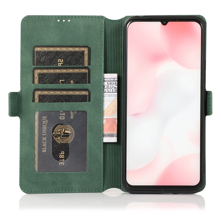For Xiaomi Mi 10 Lite Retro Magnetic Closing Clasp Horizontal Flip Leather Case with Holder & Card Slots & Photo Frame & Wallet