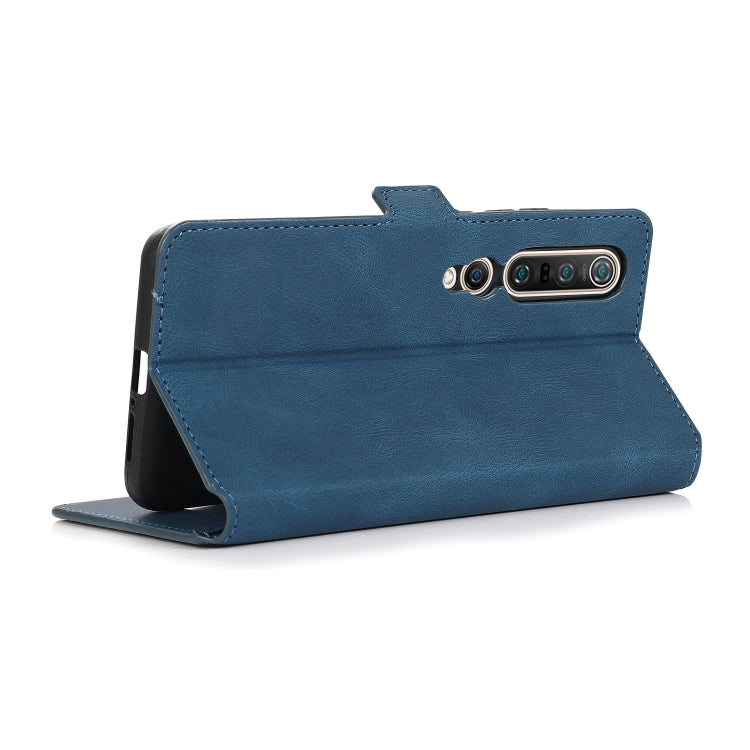 For Xiaomi Mi 10 Pro Retro Magnetic Closing Clasp Horizontal Flip Leather Case with Holder & Card Slots & Photo Frame & Wallet
