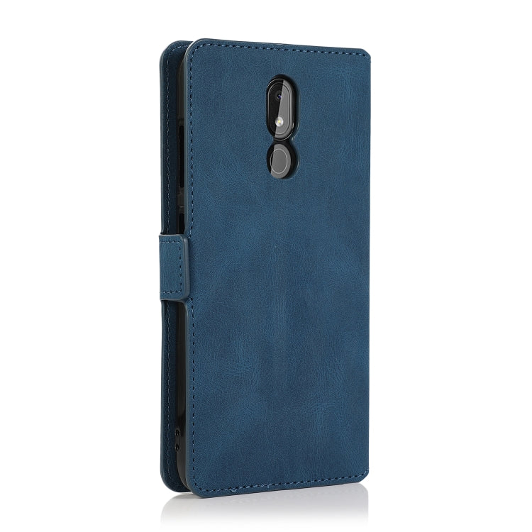 For Nokia 3.2 Retro Magnetic Closing Clasp Horizontal Flip Leather Case with Holder & Card Slots & Photo Frame & Wallet