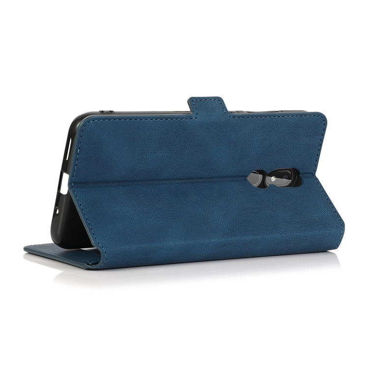 For Nokia 3.2 Retro Magnetic Closing Clasp Horizontal Flip Leather Case with Holder & Card Slots & Photo Frame & Wallet