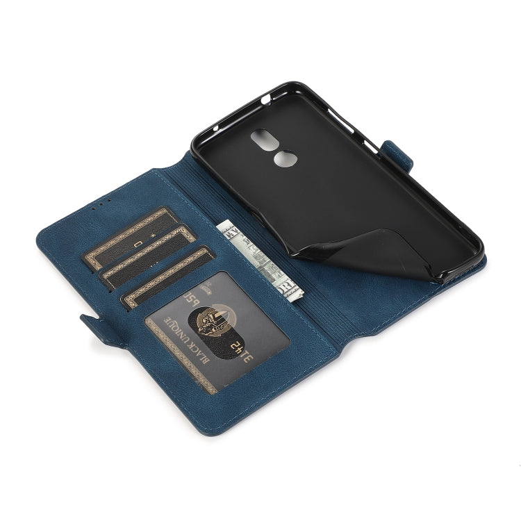 For Nokia 3.2 Retro Magnetic Closing Clasp Horizontal Flip Leather Case with Holder & Card Slots & Photo Frame & Wallet