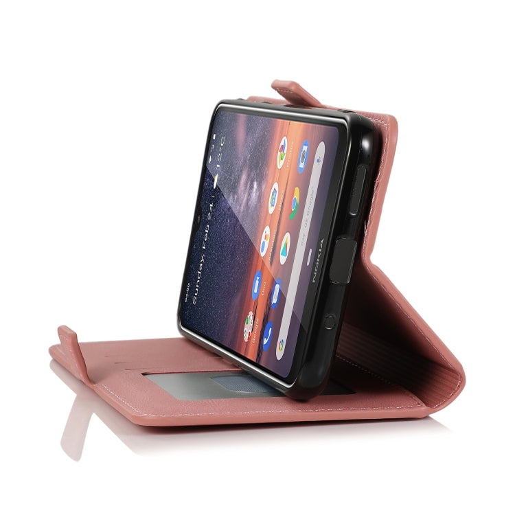 For Nokia 3.2 Retro Magnetic Closing Clasp Horizontal Flip Leather Case with Holder & Card Slots & Photo Frame & Wallet