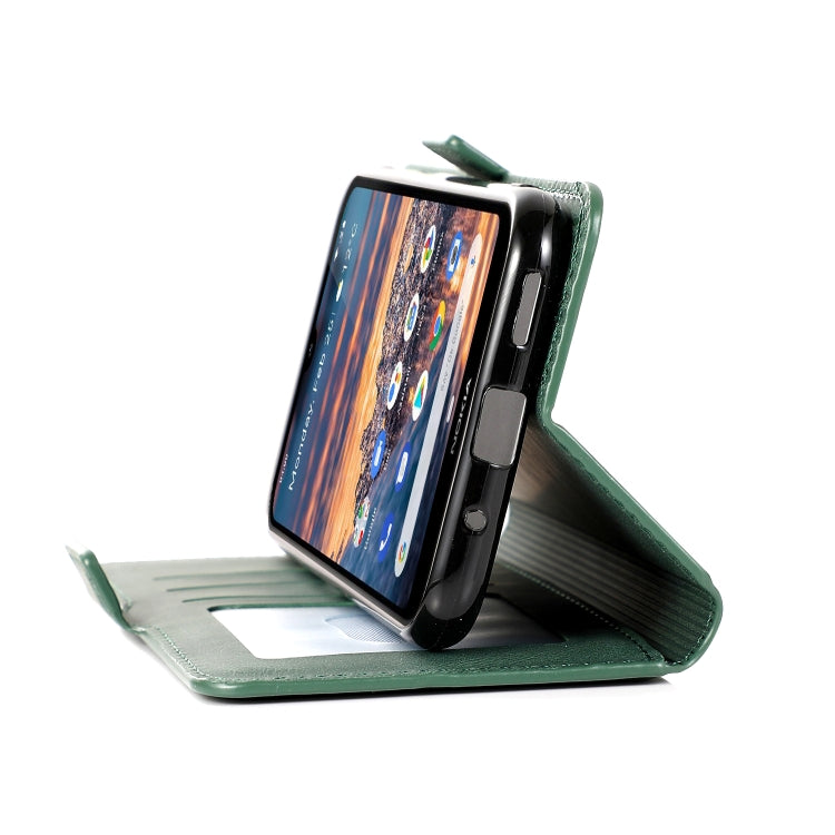 For Nokia 4.2 Retro Magnetic Closing Clasp Horizontal Flip Leather Case with Holder & Card Slots & Photo Frame & Wallet