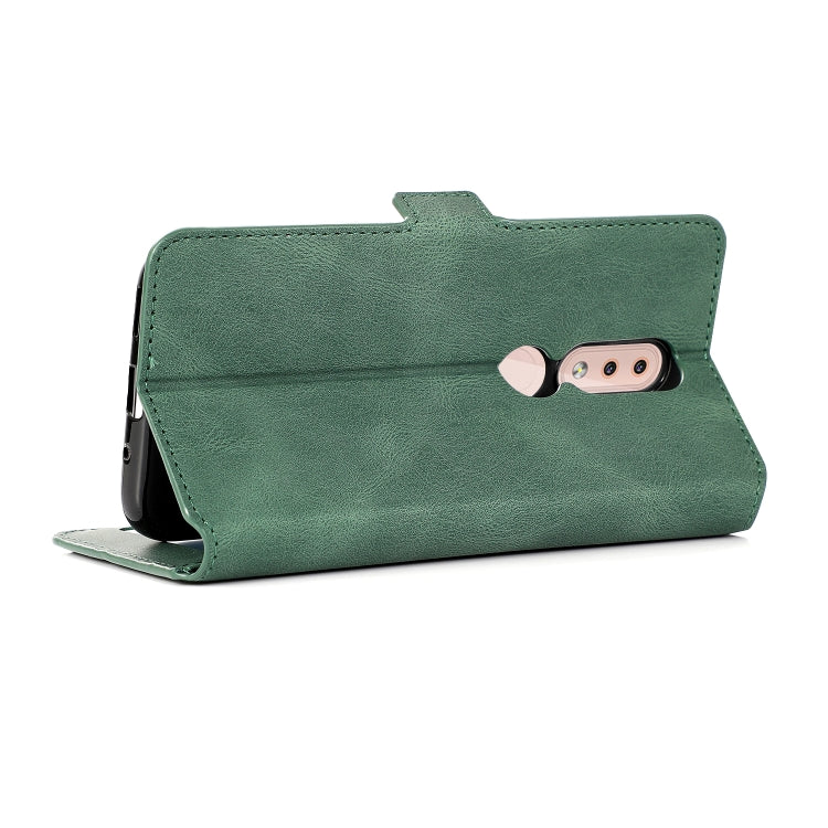 For Nokia 4.2 Retro Magnetic Closing Clasp Horizontal Flip Leather Case with Holder & Card Slots & Photo Frame & Wallet