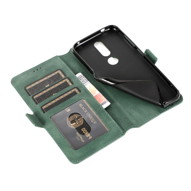 For Nokia 4.2 Retro Magnetic Closing Clasp Horizontal Flip Leather Case with Holder & Card Slots & Photo Frame & Wallet