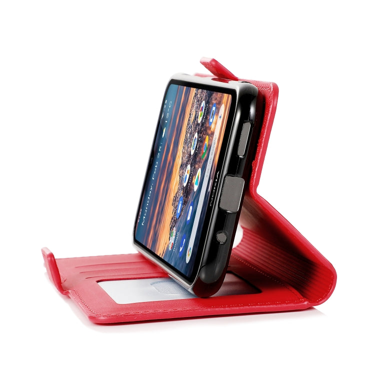 For Nokia 4.2 Retro Magnetic Closing Clasp Horizontal Flip Leather Case with Holder & Card Slots & Photo Frame & Wallet