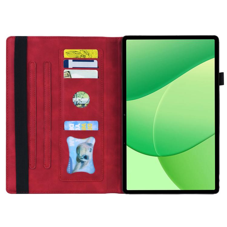 For OPPO Pad SE 11 2025 Splicing Shockproof Leather Tablet Case