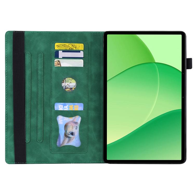 For OPPO Pad SE 11 2025 Splicing Shockproof Leather Tablet Case