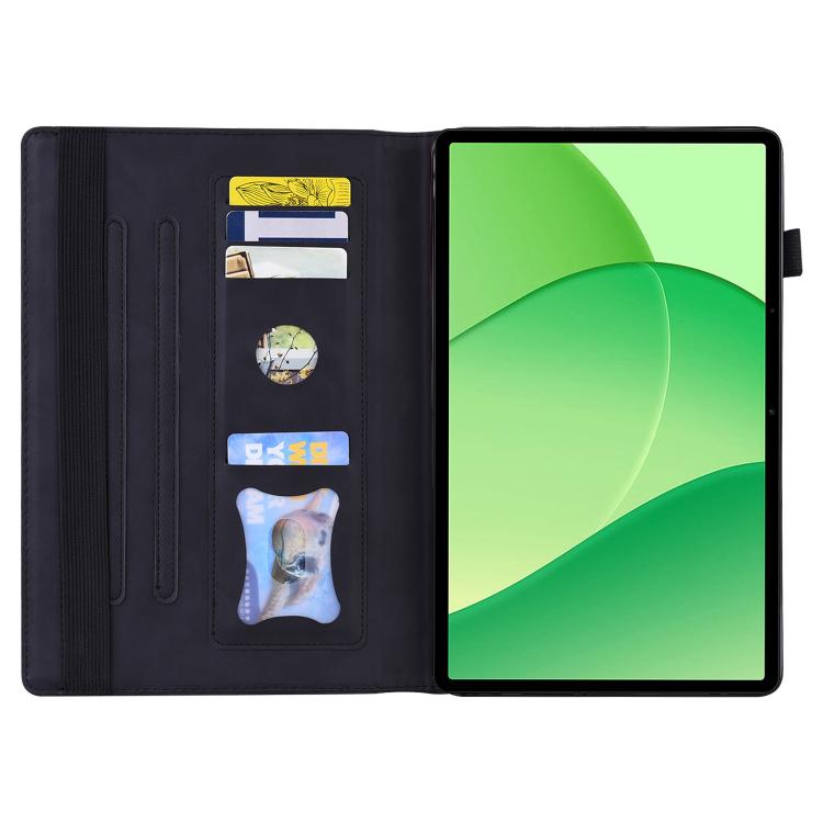 For OPPO Pad SE 11 2025 Splicing Shockproof Leather Tablet Case