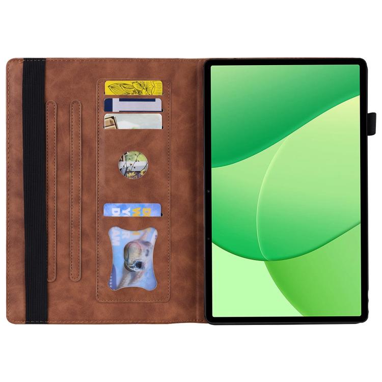 For OPPO Pad SE 11 2025 Splicing Shockproof Leather Tablet Case