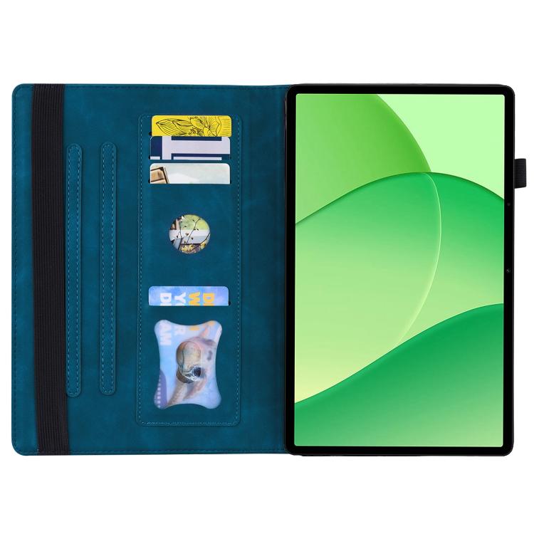 For OPPO Pad SE 11 2025 Splicing Shockproof Leather Tablet Case