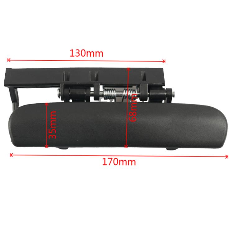 Car Right Door Outside Handle for Citroen Xsara 1997-2005 9101L9 - Black