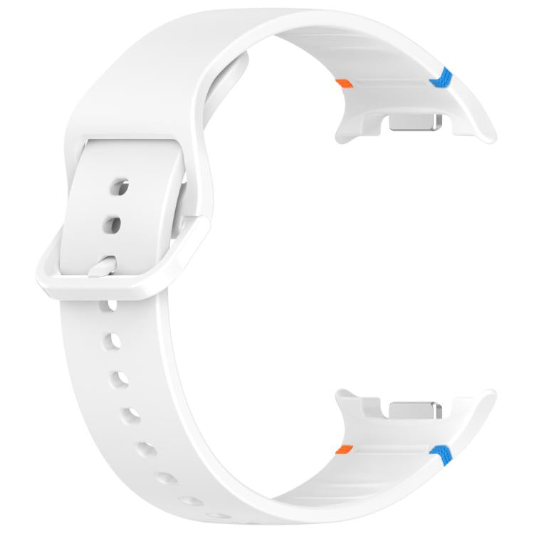 For Samsung Galaxy Watch8 Classic 46mm / Watch8 44mm / 40mm xDfind Stitched Solid Color Silicone Watch Band, Size:20mm