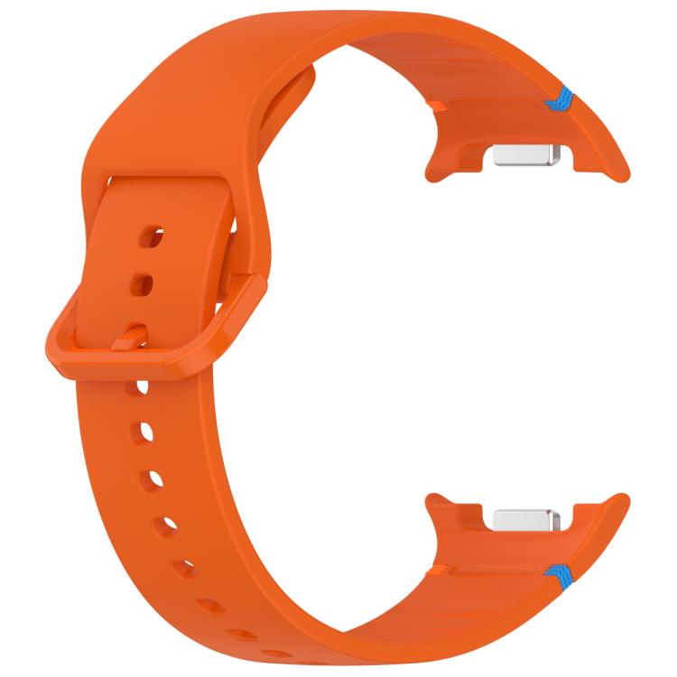 For Samsung Galaxy Watch8 Classic 46mm / Watch8 44mm / 40mm xDfind Stitched Solid Color Silicone Watch Band, Size:20mm