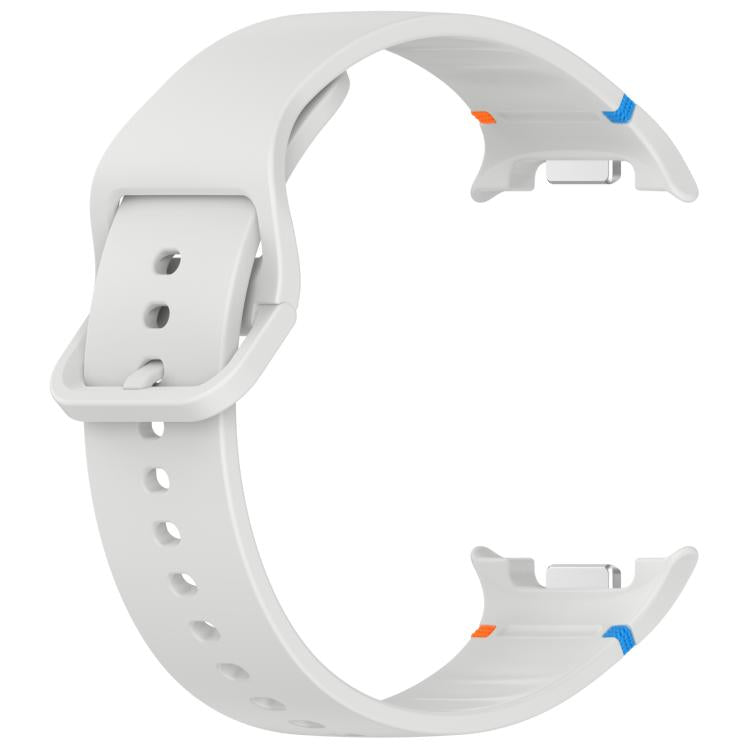 For Samsung Galaxy Watch8 Classic 46mm / Watch8 44mm / 40mm xDfind Stitched Solid Color Silicone Watch Band, Size:20mm