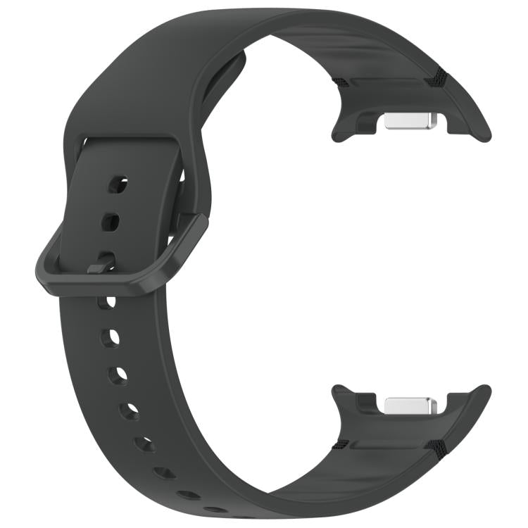 For Samsung Galaxy Watch8 Classic 46mm / Watch8 44mm / 40mm xDfind Stitched Solid Color Silicone Watch Band, Size:20mm