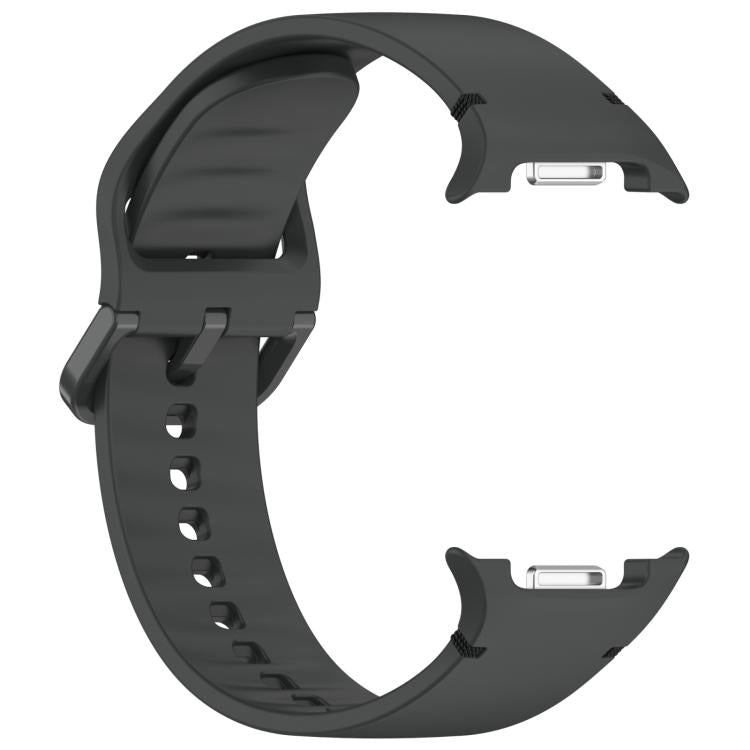 For Samsung Galaxy Watch8 Classic 46mm / Watch8 44mm / 40mm xDfind Stitched Solid Color Silicone Watch Band, Size:20mm