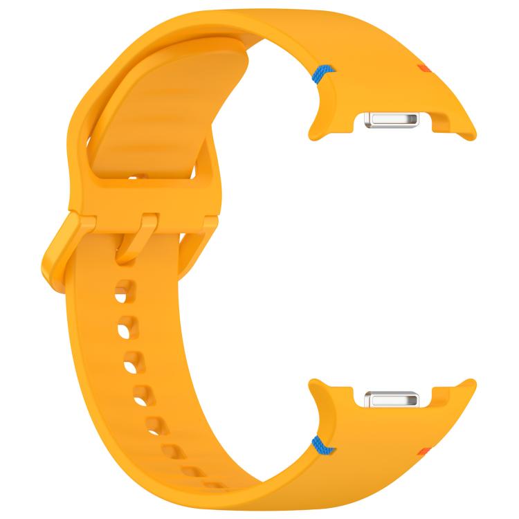 For Samsung Galaxy Watch8 Classic 46mm / Watch8 44mm / 40mm xDfind Stitched Solid Color Silicone Watch Band, Size:20mm