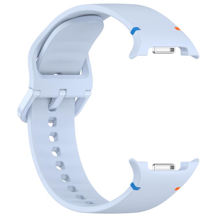 For Samsung Galaxy Watch8 Classic 46mm / Watch8 44mm / 40mm xDfind Stitched Solid Color Silicone Watch Band, Size:20mm