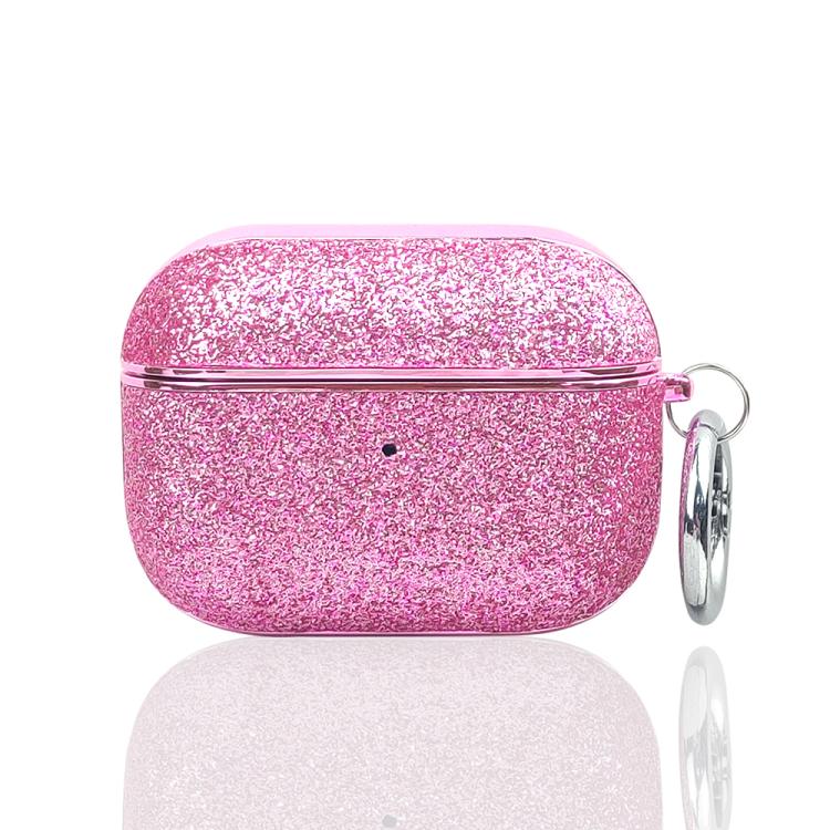 For AirPods 4 Electroplating Glitter Powder Wireless Earphone Protective Case