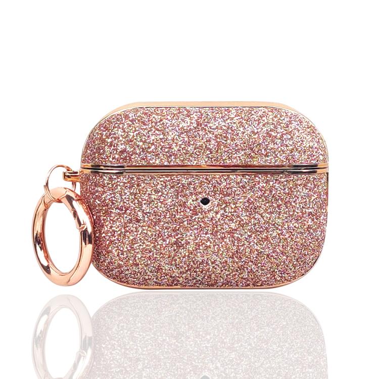 For AirPods Pro 2 Electroplating Glitter Powder Wireless Earphone Protective Case
