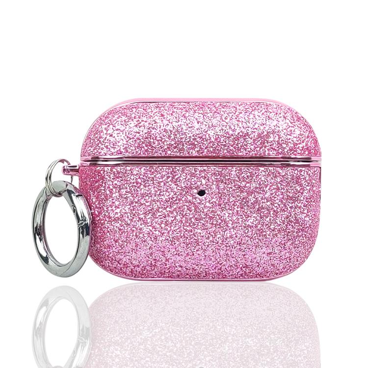 For AirPods Pro 2 Electroplating Glitter Powder Wireless Earphone Protective Case
