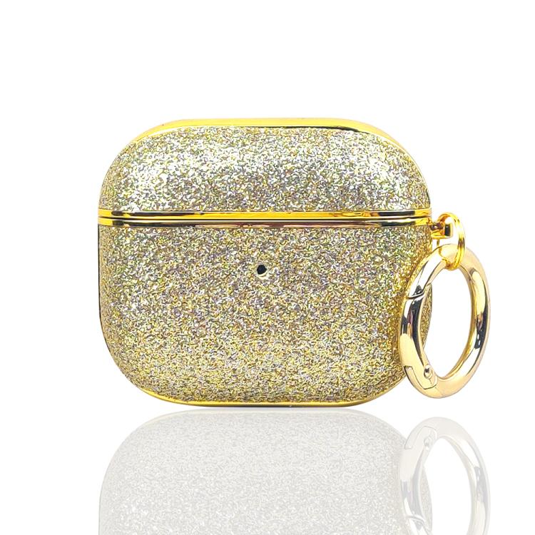 For AirPods 3 Electroplating Glitter Powder Wireless Earphone Protective Case