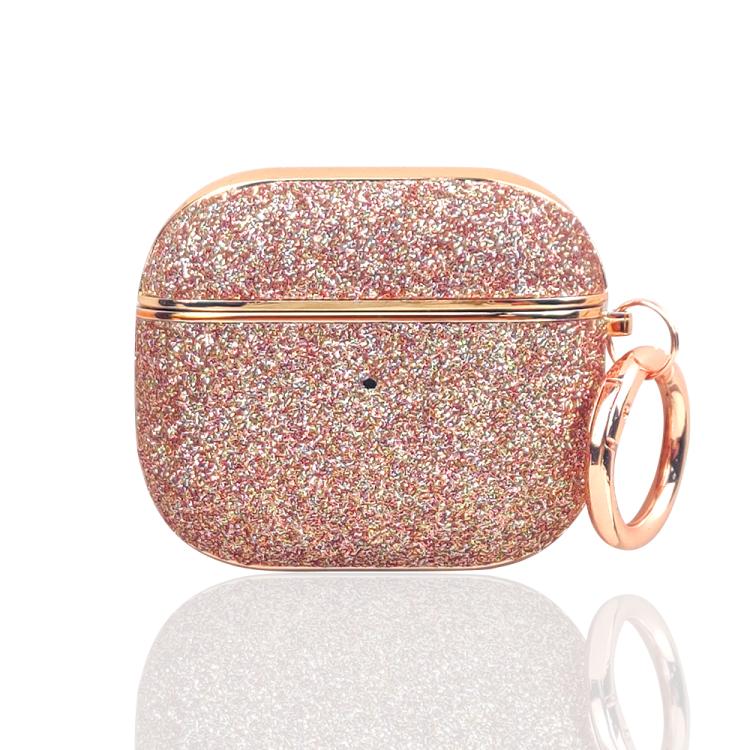 For AirPods 3 Electroplating Glitter Powder Wireless Earphone Protective Case