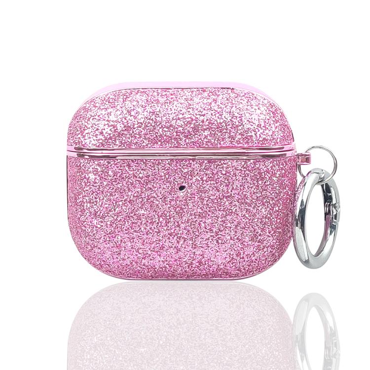 For AirPods 3 Electroplating Glitter Powder Wireless Earphone Protective Case
