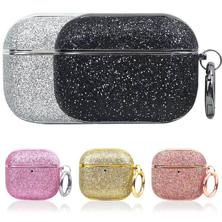 For AirPods 3 Electroplating Glitter Powder Wireless Earphone Protective Case