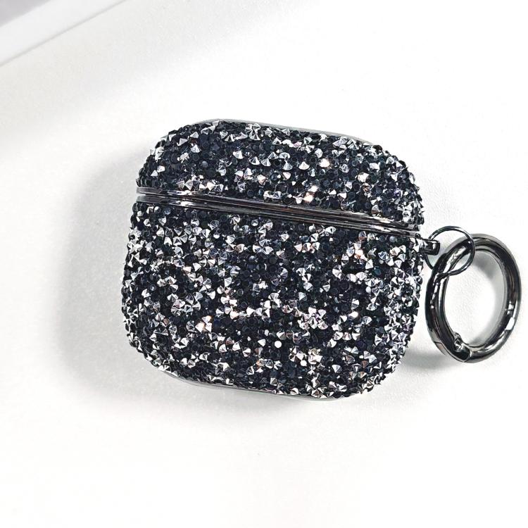 For AirPods 4 Electroplating Glitter Diamond Wireless Earphone Protective Case