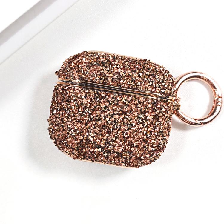 For AirPods 4 Electroplating Glitter Diamond Wireless Earphone Protective Case