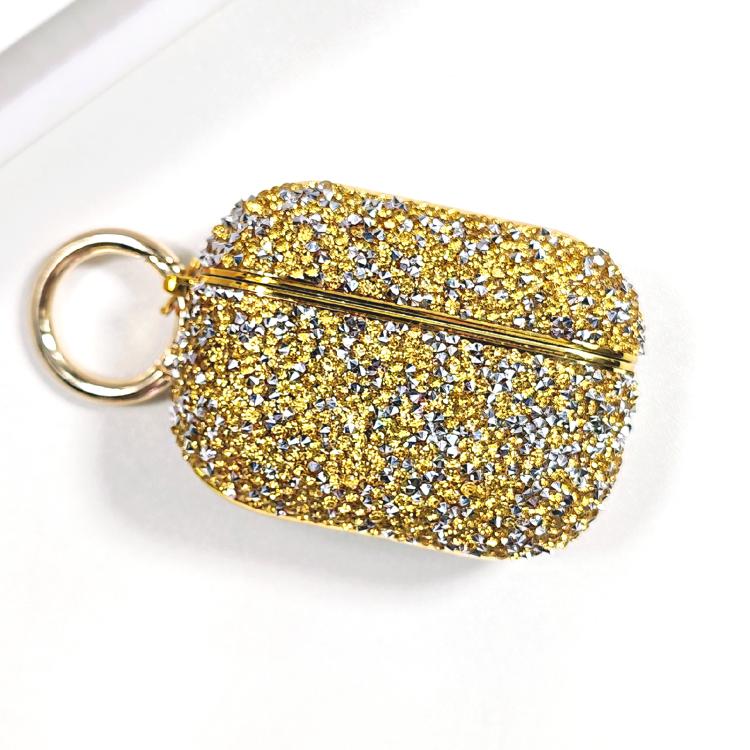 For AirPods Pro 2 Electroplating Glitter Diamond Wireless Earphone Protective Case